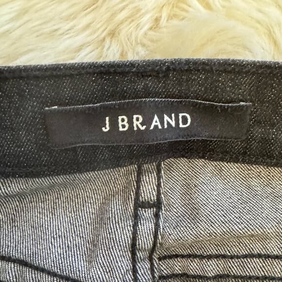 J Brand Tux Stripe Black Skinny Jeans 27 - Picture 4 of 12